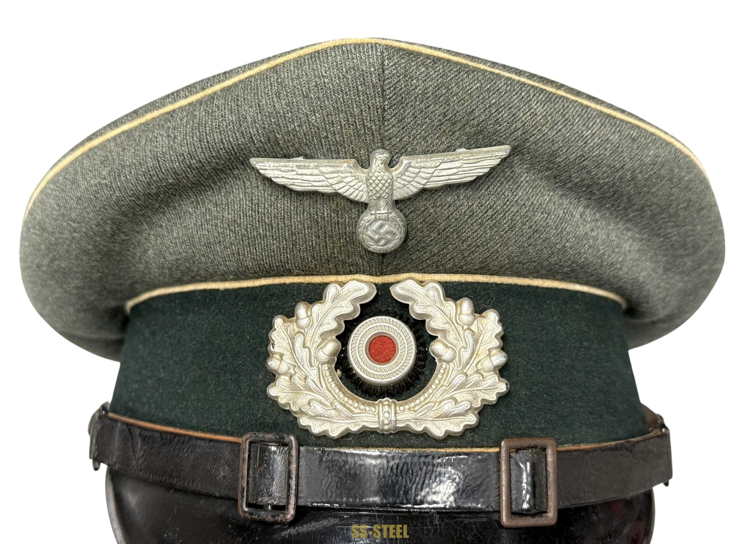 Heer EM/NCO Infantry Visor -1938 DRESDEN — image 10