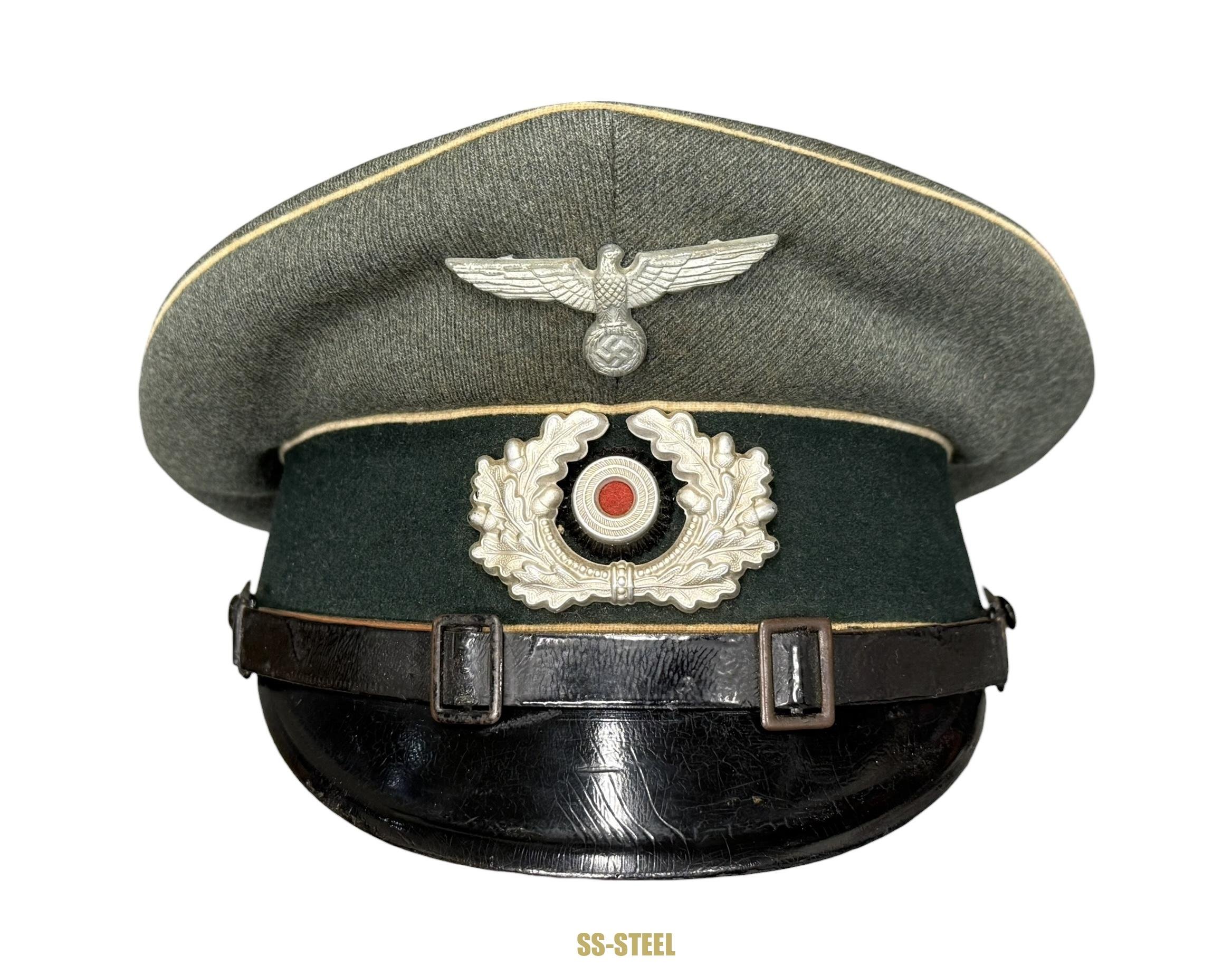 Heer EM/NCO Infantry Visor -1938 DRESDEN — image 2