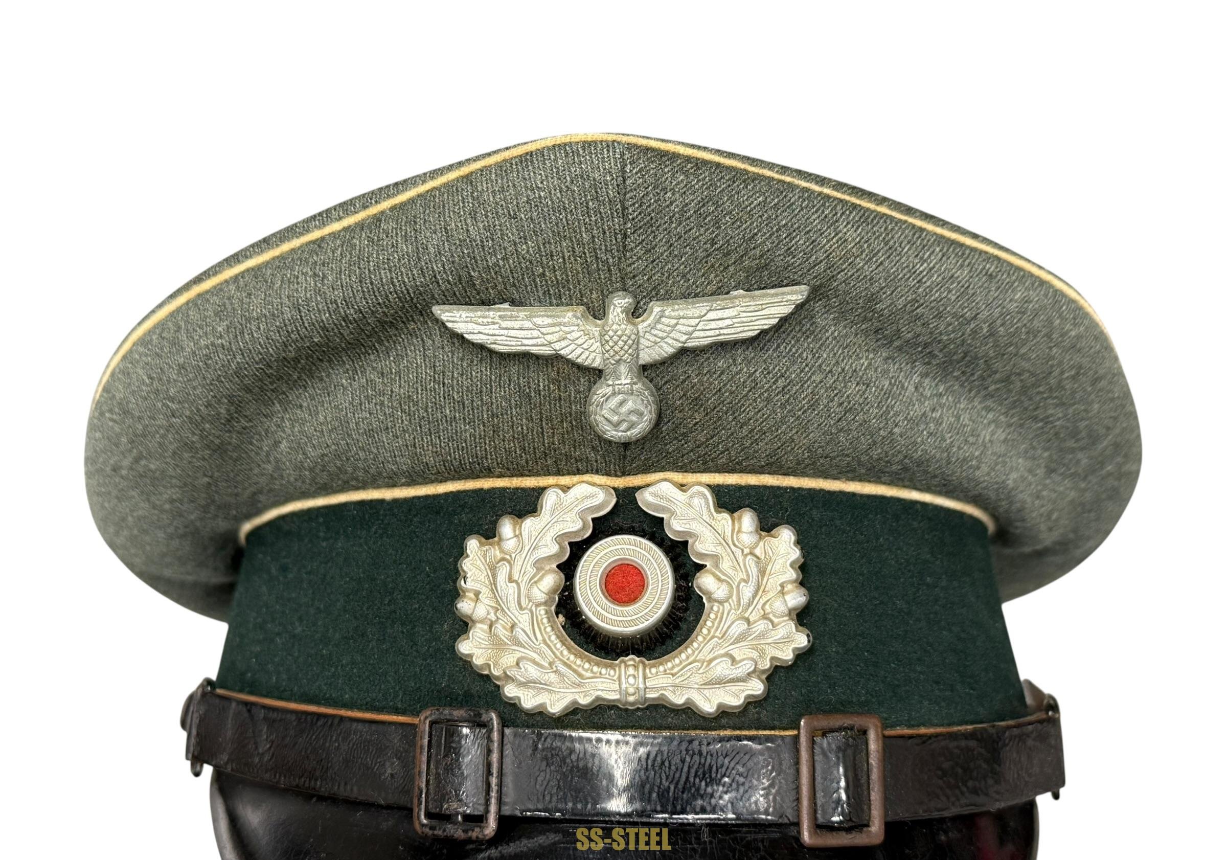 Heer EM/NCO Infantry Visor -1938 DRESDEN — image 9
