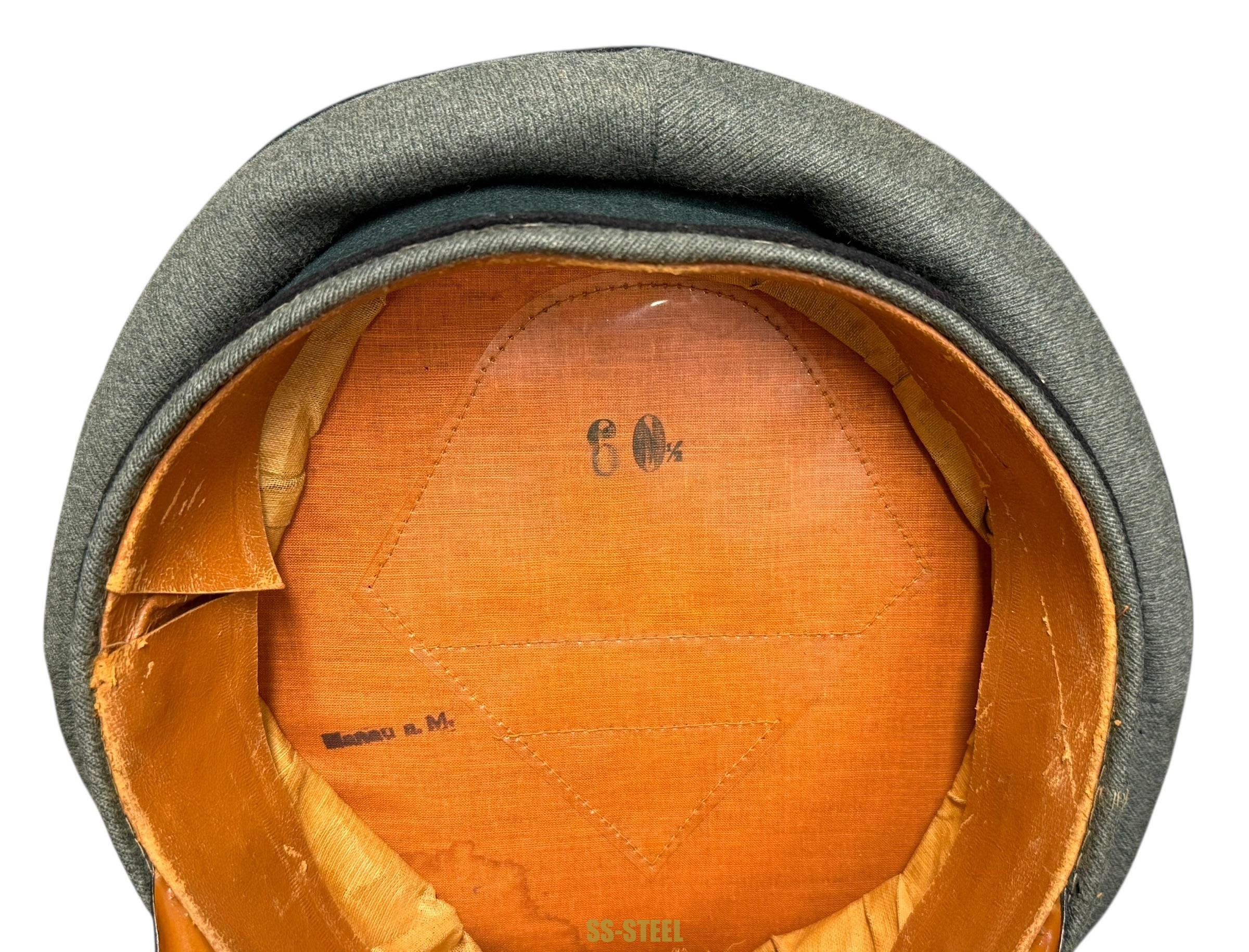 Heer Pioneer/Engineer EM NCO Visor Large-60 1/2! — image 11