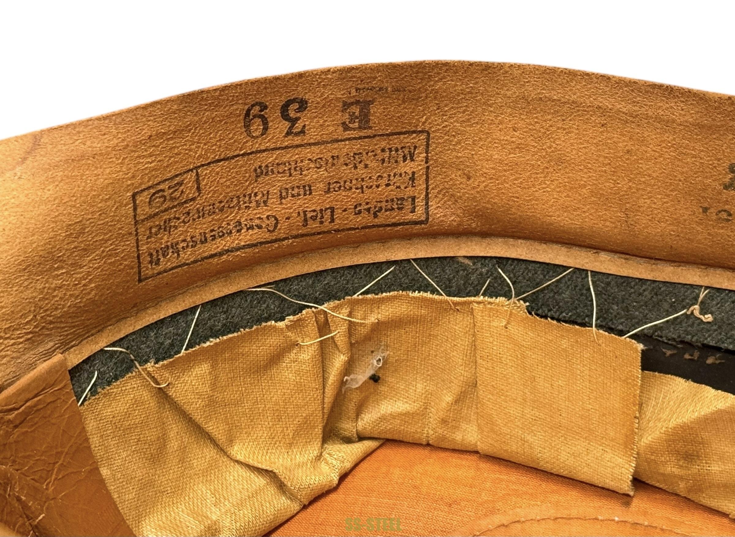 Heer Pioneer/Engineer EM NCO Visor Large-60 1/2! — image 14