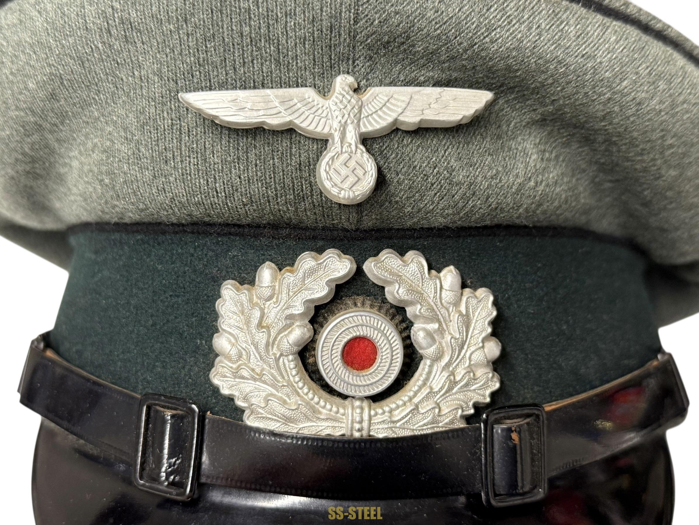 Heer Pioneer/Engineer EM NCO Visor Large-60 1/2! — image 15