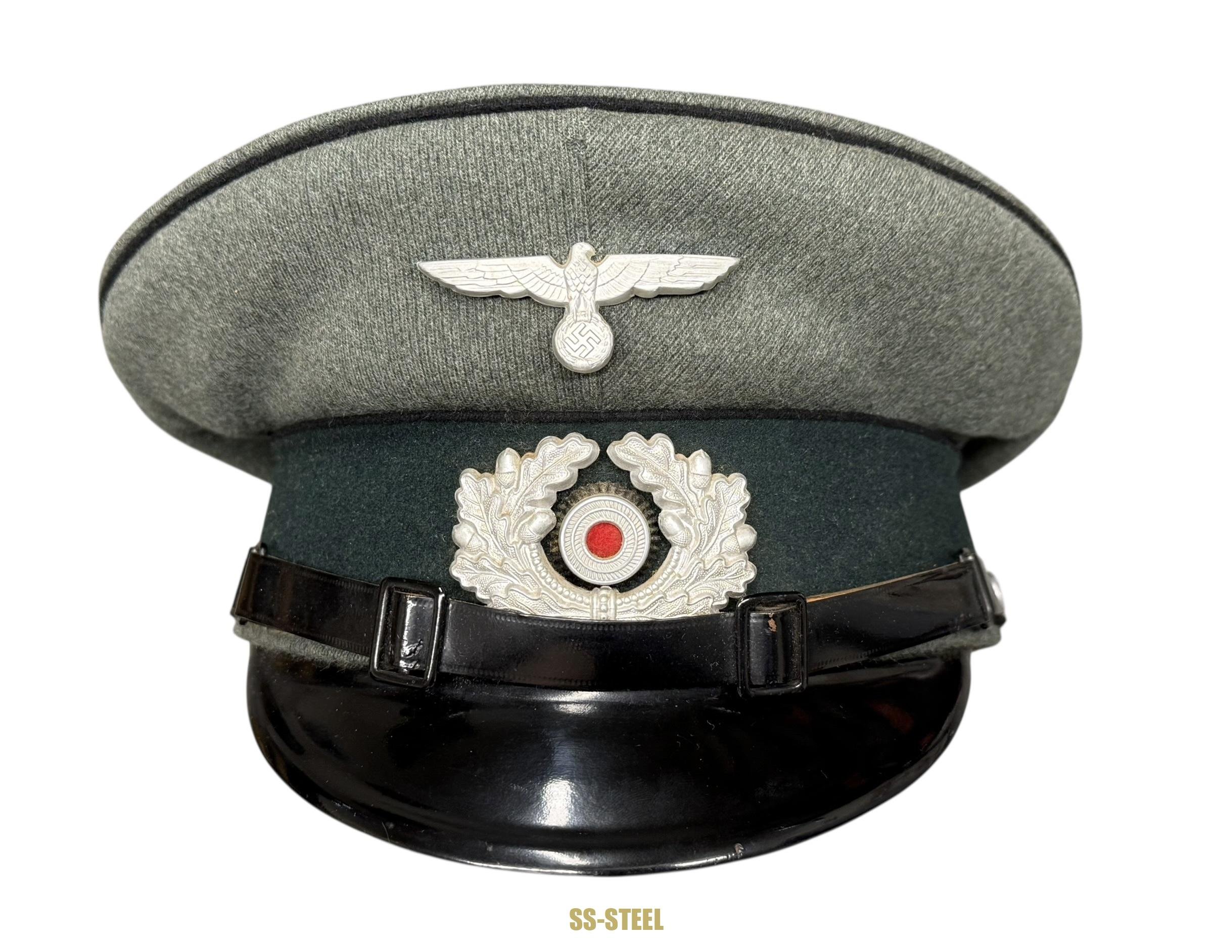 Heer Pioneer/Engineer EM NCO Visor Large-60 1/2! — image 2