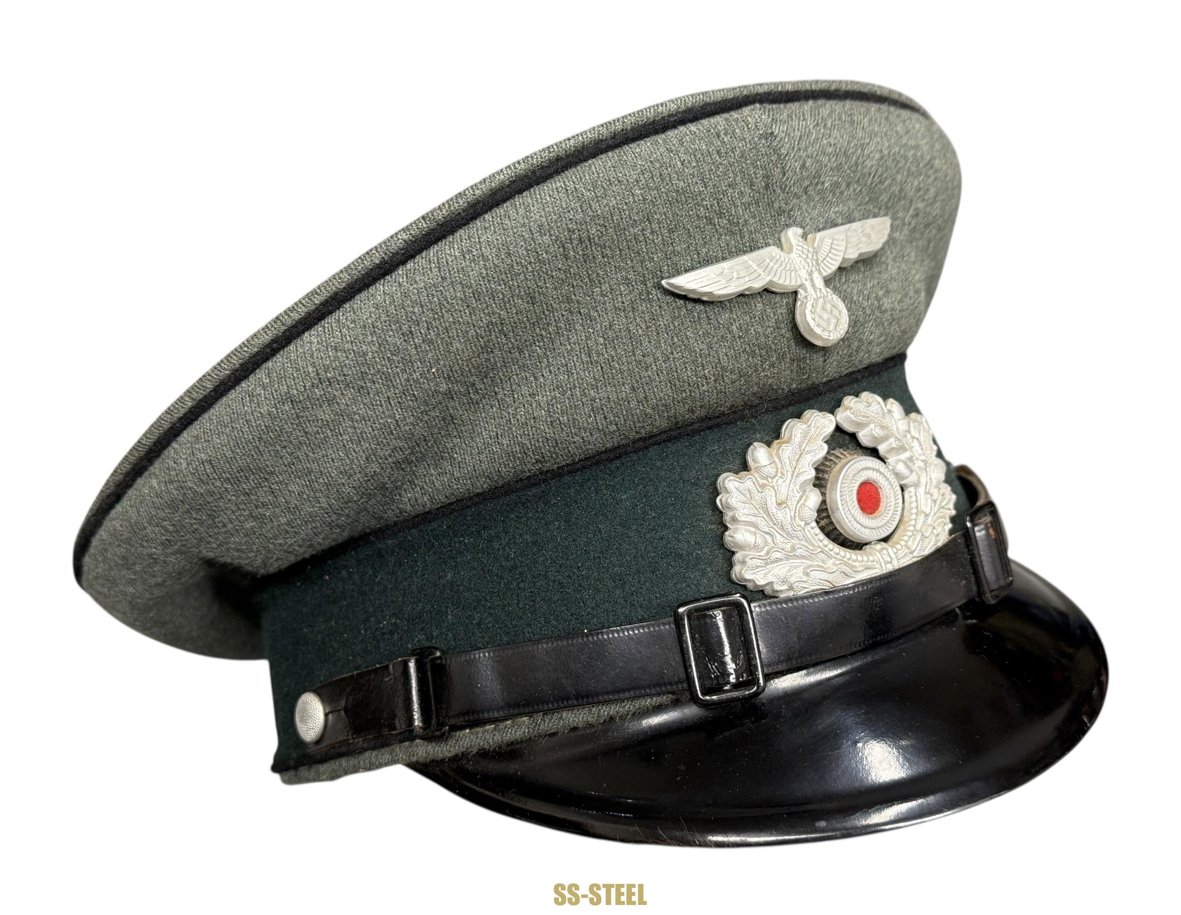 Heer Pioneer/Engineer EM NCO Visor Large-60 1/2! — image 4