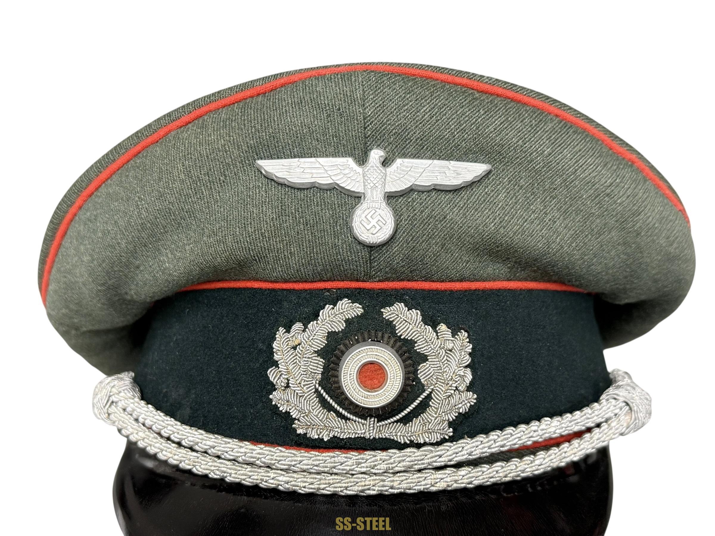 Heer Officer Artillery Visor -EARLY 1937 — image 10