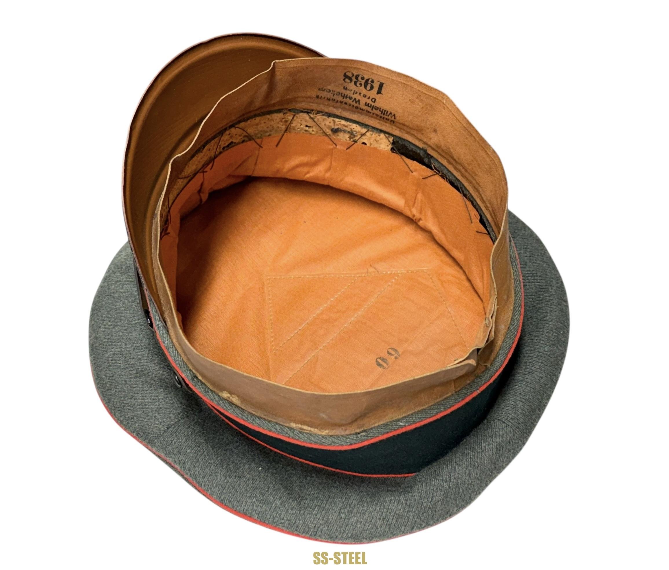 Heer Artillery EM NCO Visor -1938 DRESDEN — image 13