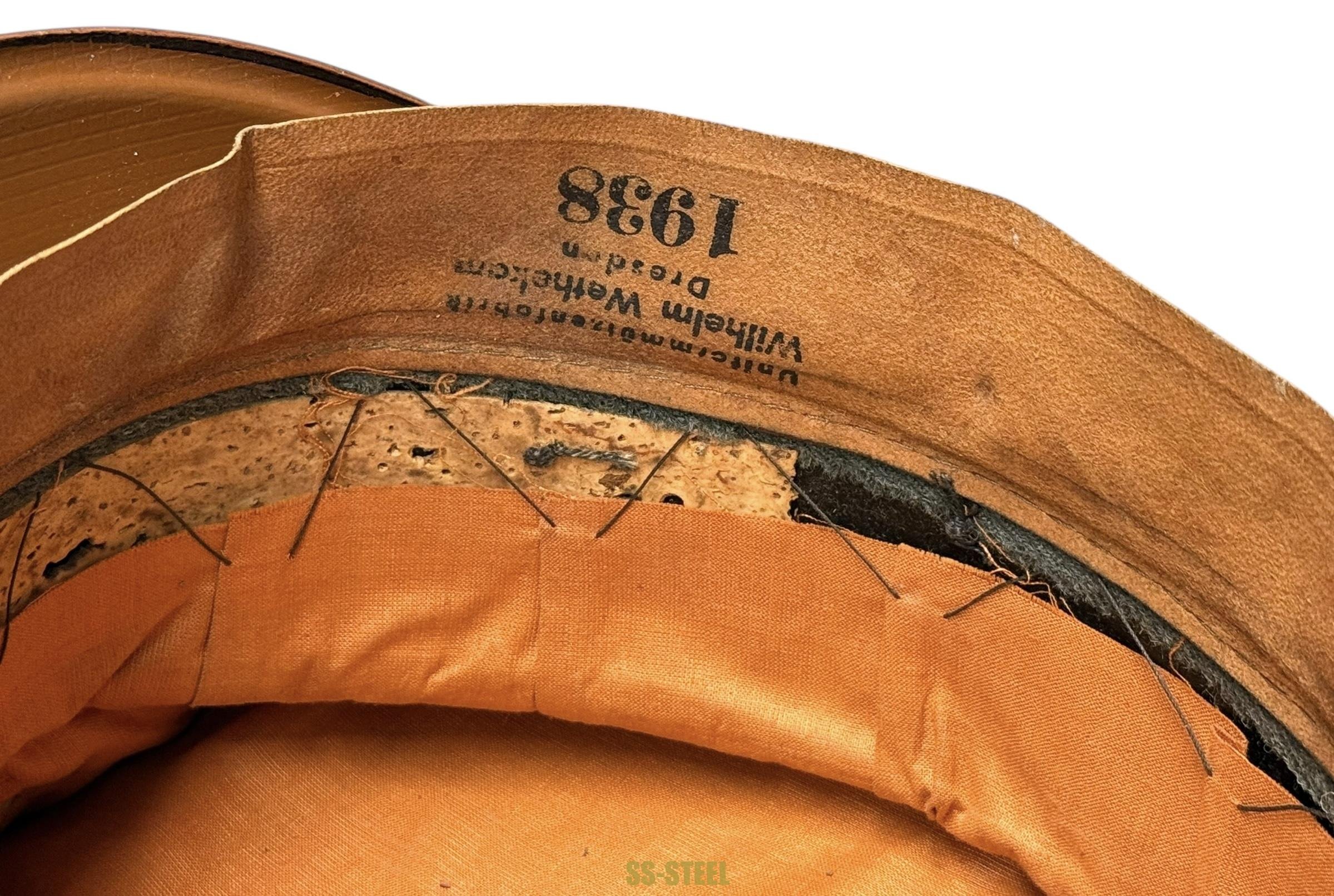 Heer Artillery EM NCO Visor -1938 DRESDEN — image 14