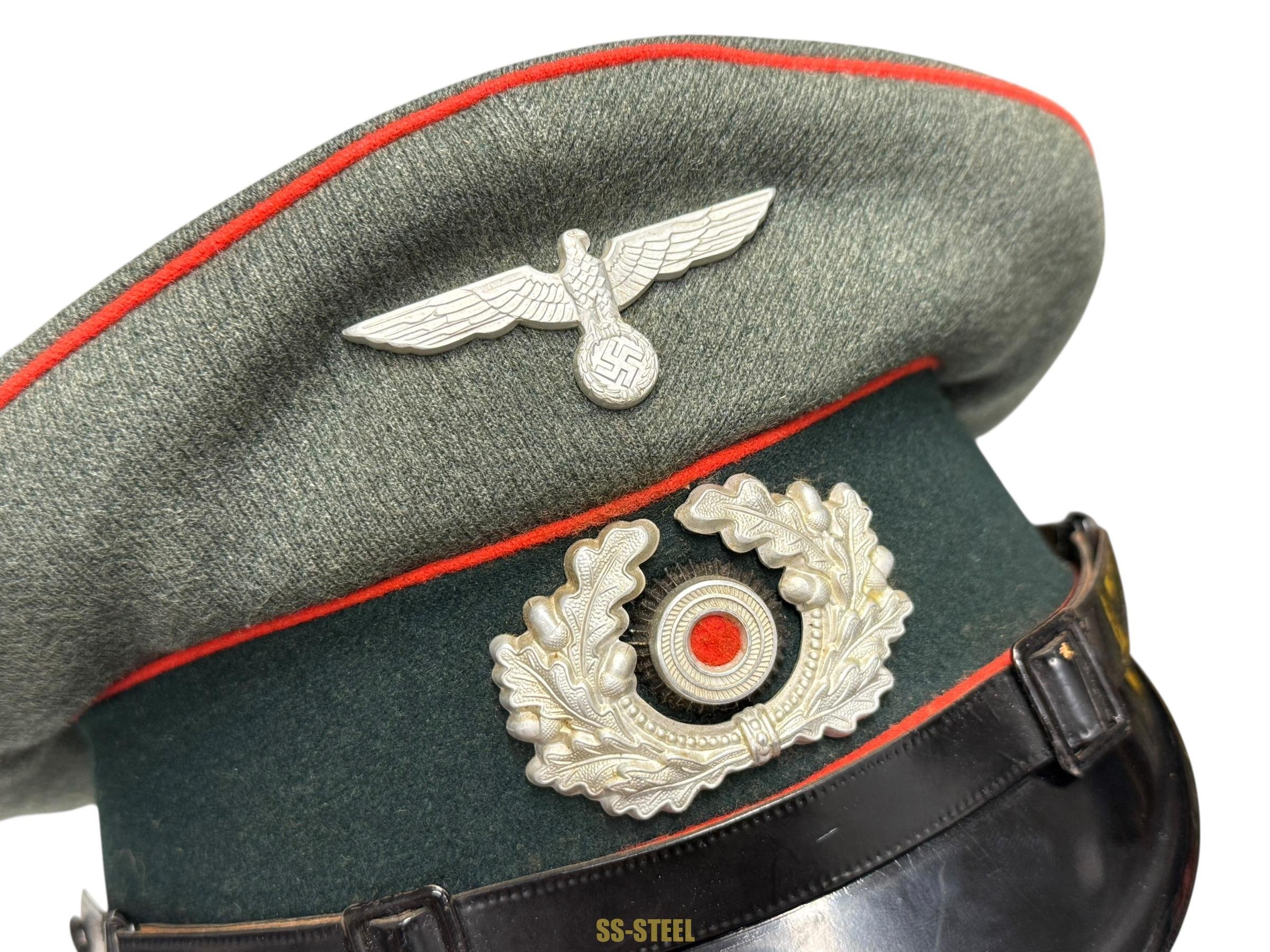 Heer Artillery EM NCO Visor -1938 DRESDEN — image 18