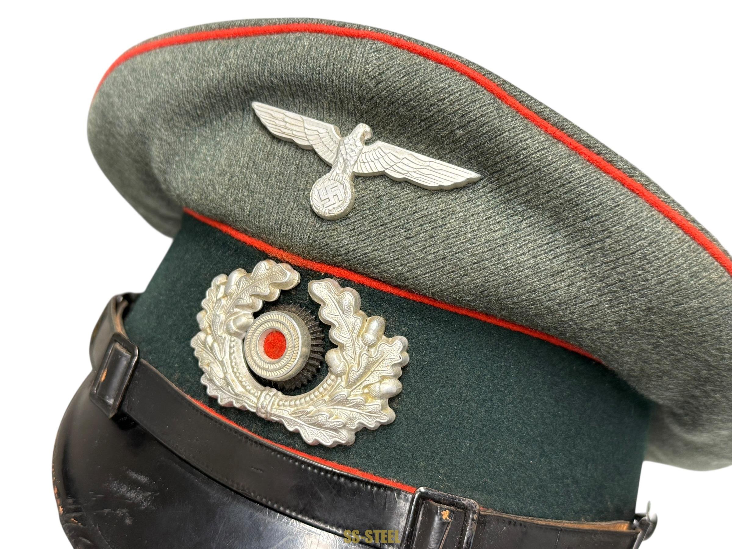 Heer Artillery EM NCO Visor -1938 DRESDEN — image 19