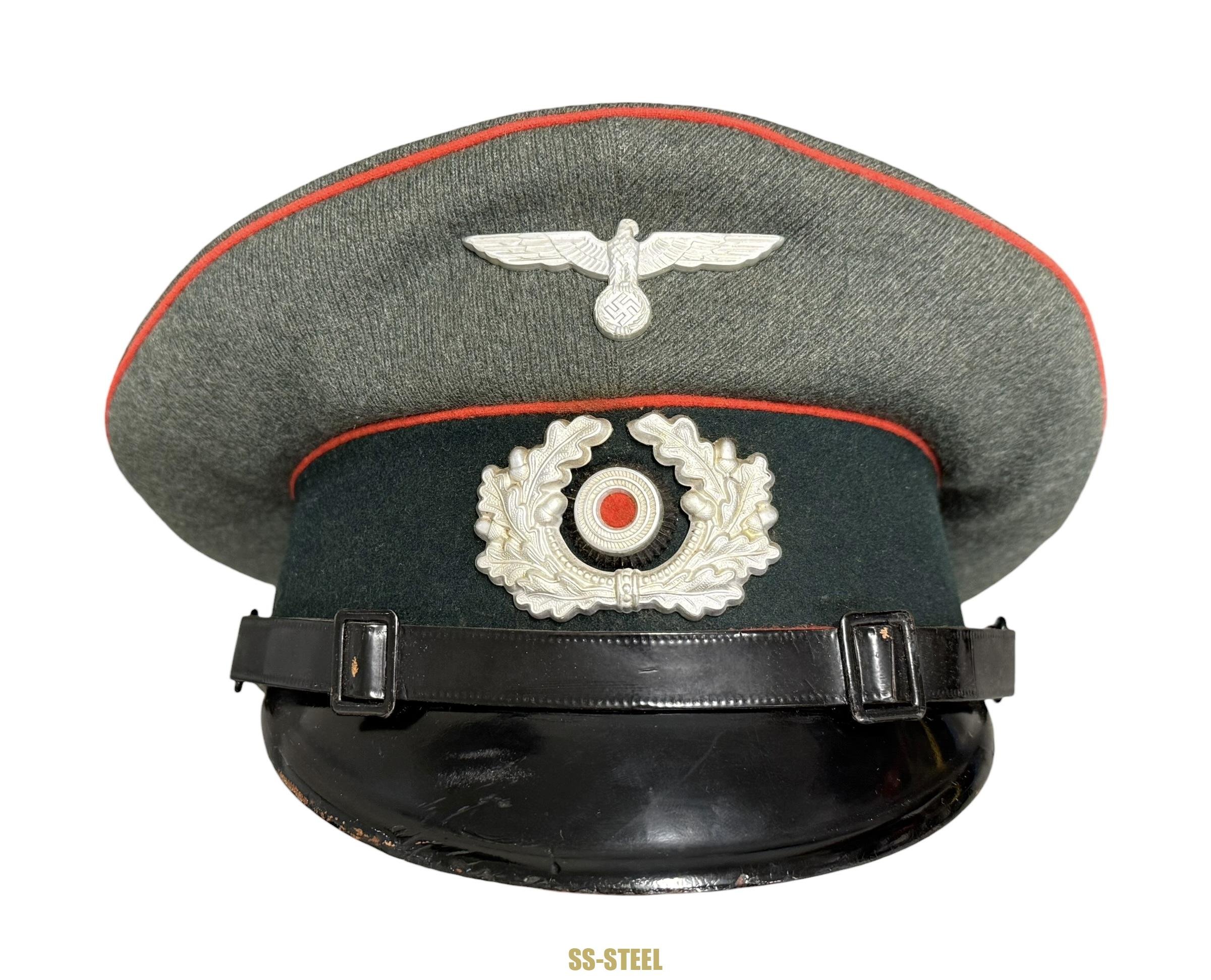 Heer Artillery EM NCO Visor -1938 DRESDEN — image 2