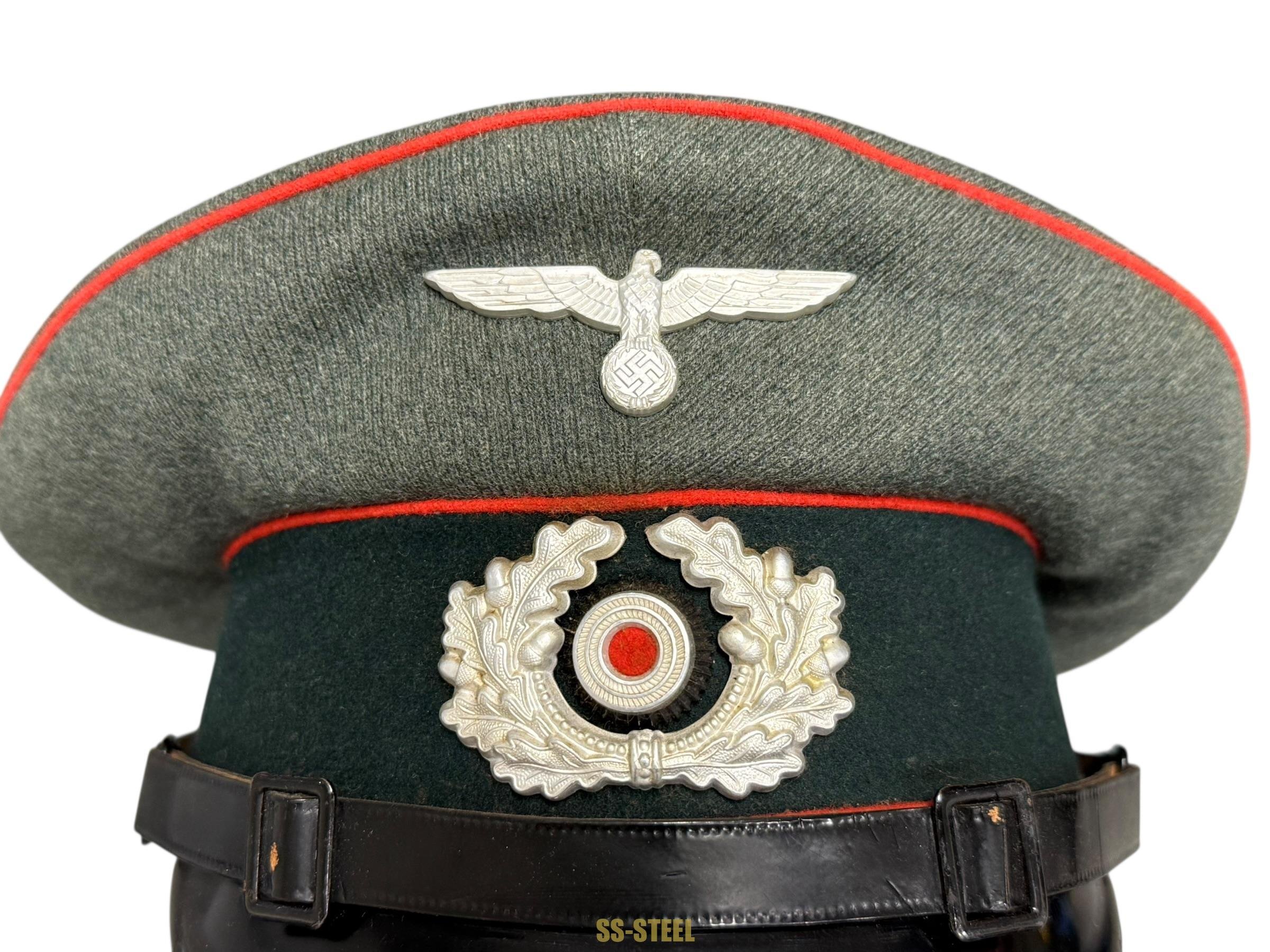 Heer Artillery EM NCO Visor -1938 DRESDEN — image 3