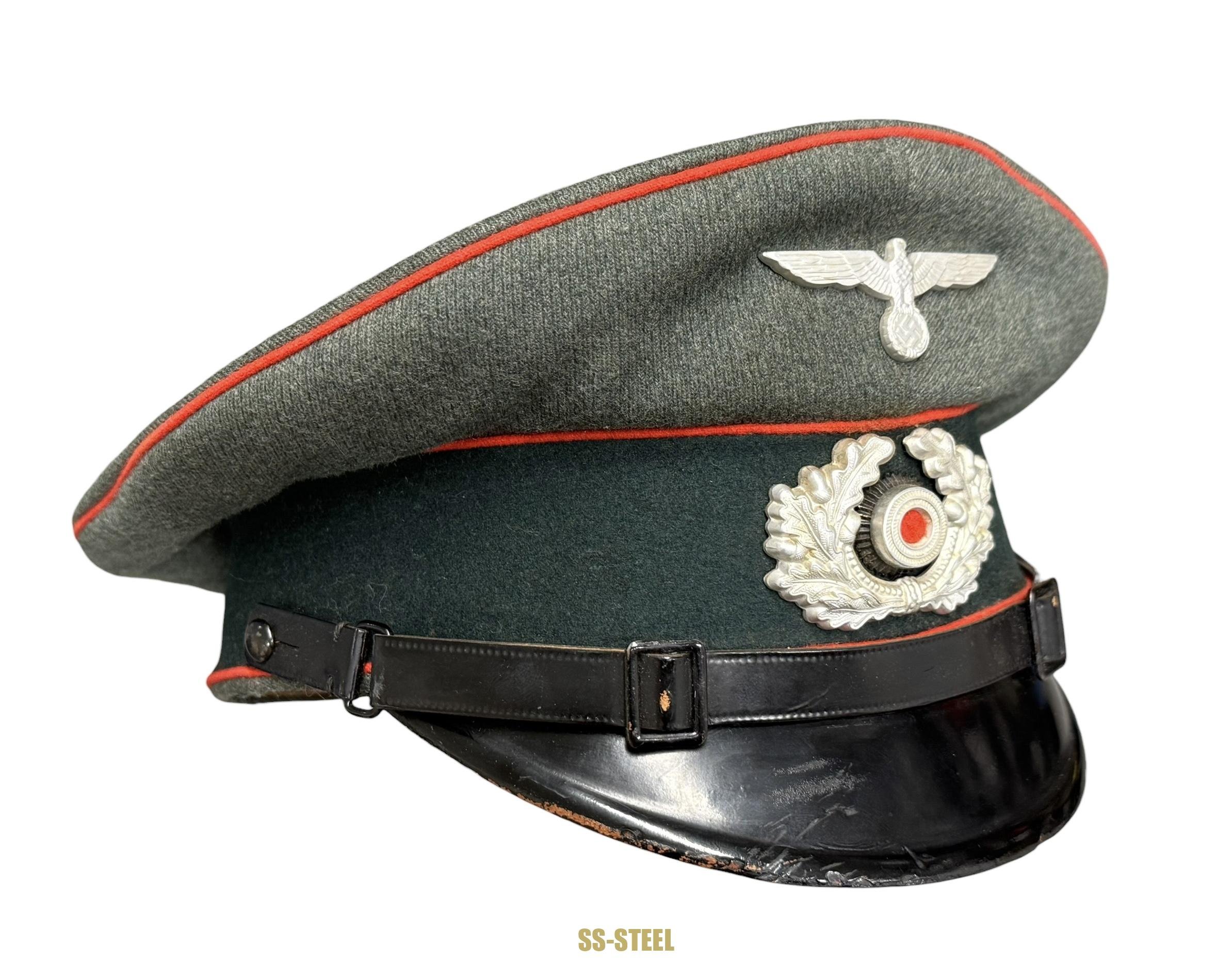 Heer Artillery EM NCO Visor -1938 DRESDEN — image 4