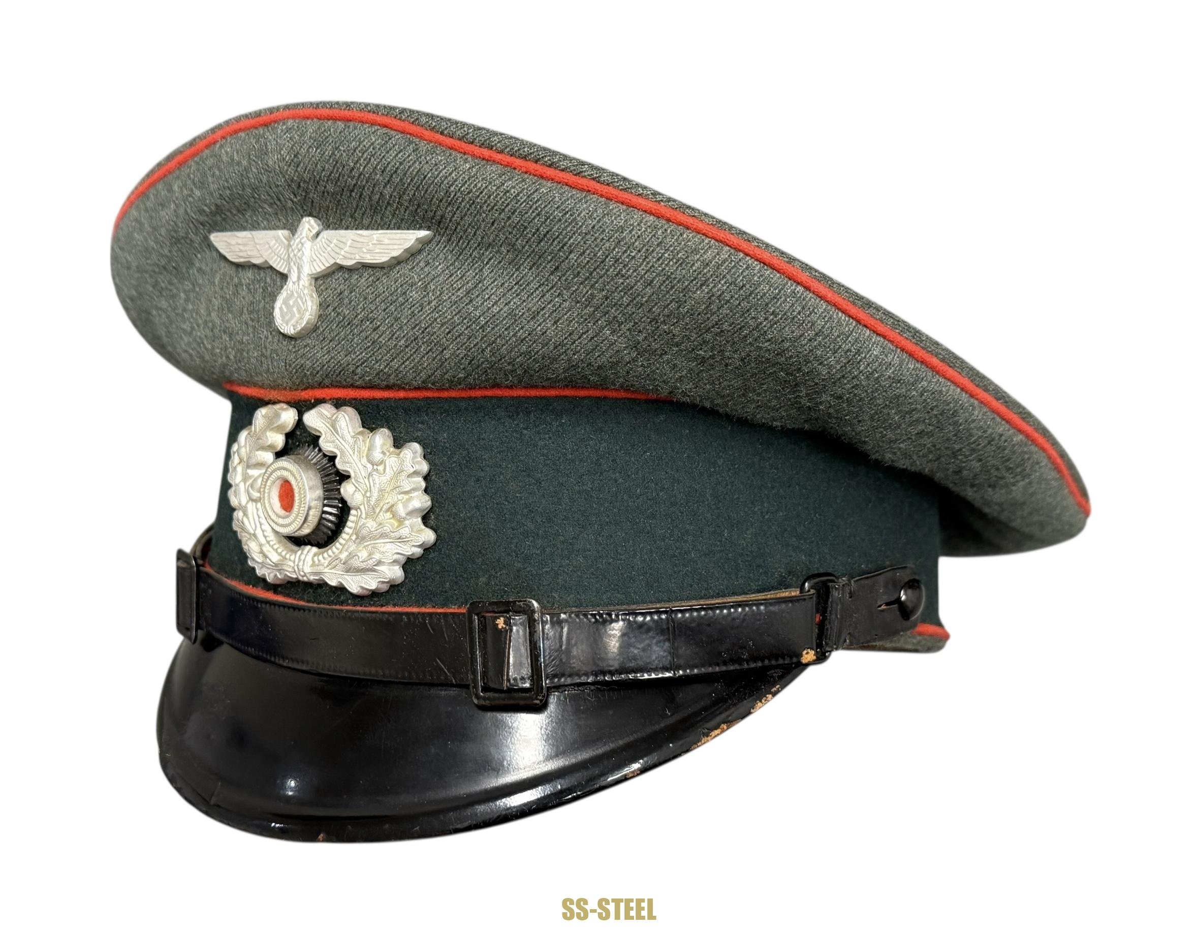 Heer Artillery EM NCO Visor -1938 DRESDEN — image 6