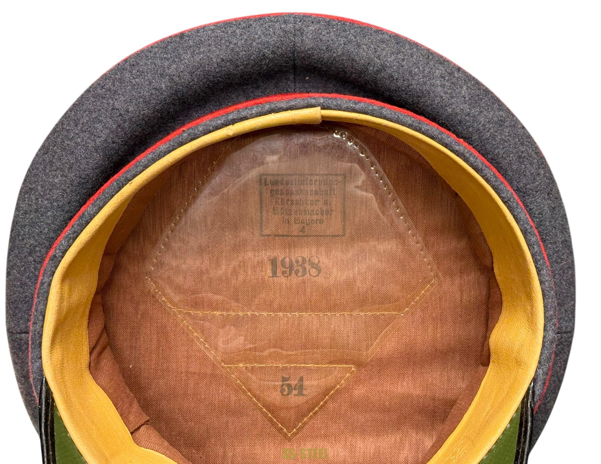 Luftwaffe EM NCO FLAK Visor 1938 — image 13