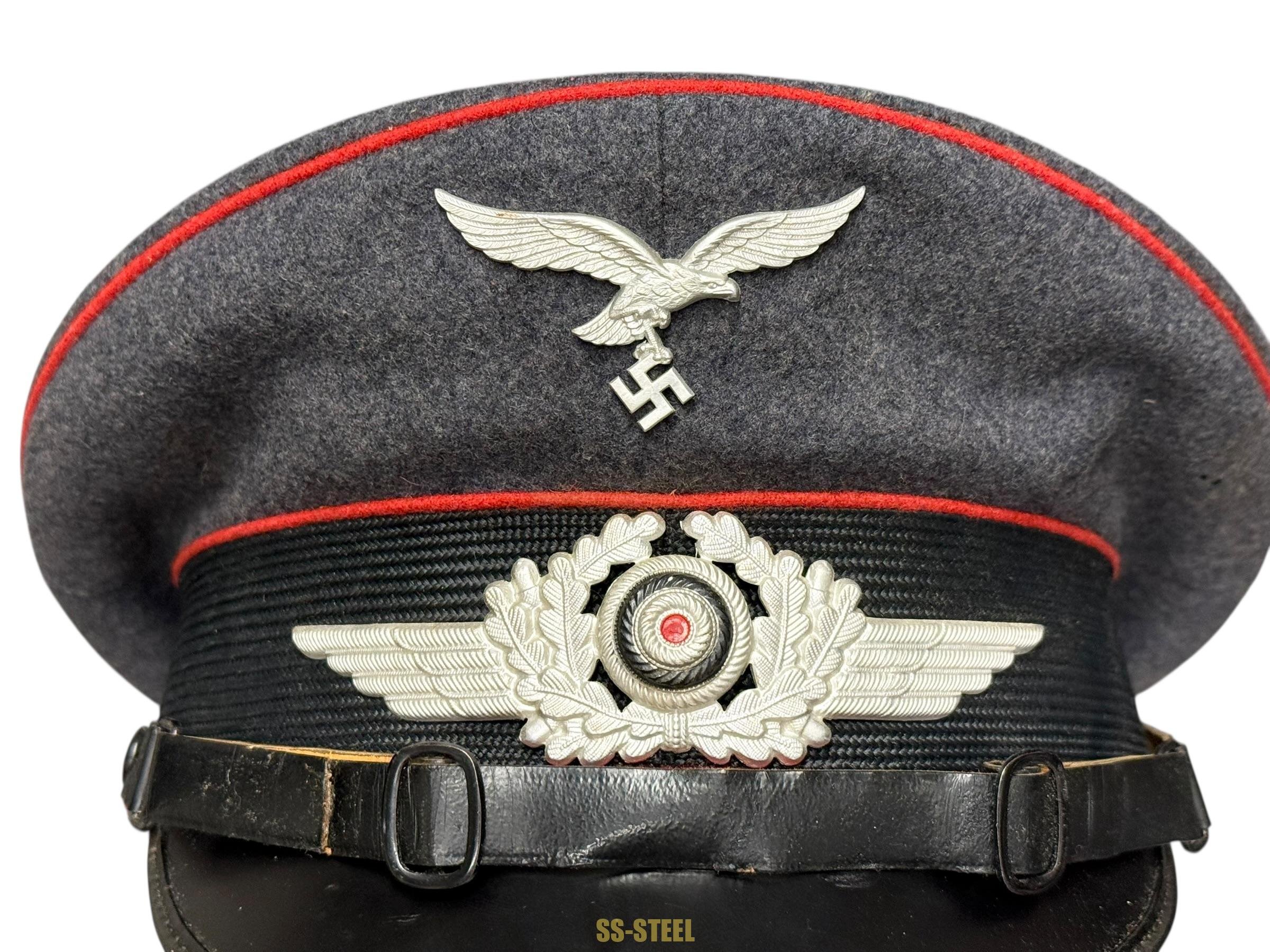 Luftwaffe EM NCO FLAK Visor 1938 — image 19