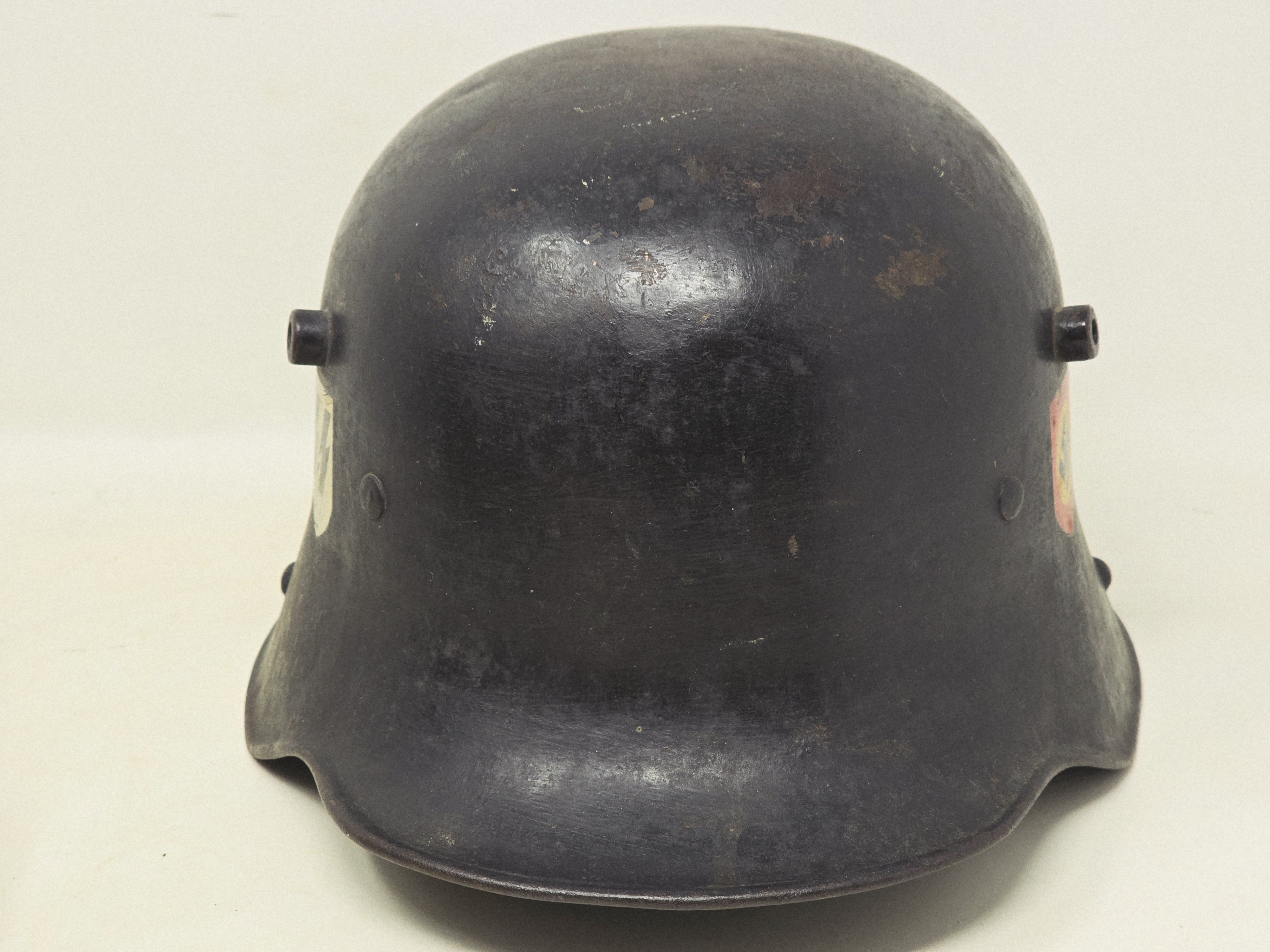 Allgemeine-SS Transitional M17 Helmet, Double Decal — image 4