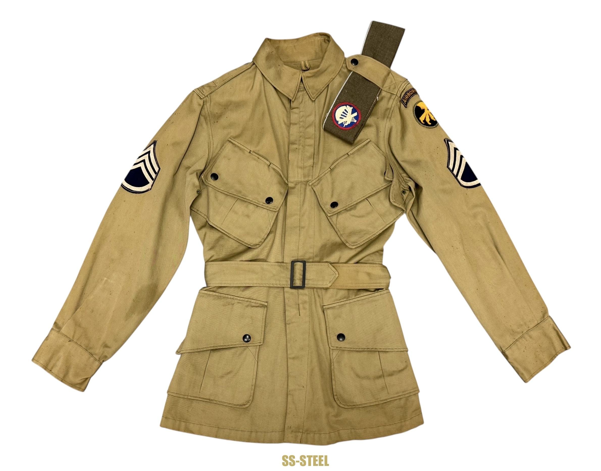 US 17th Airborne M42 Paratrooper Jump Jacket — image 30