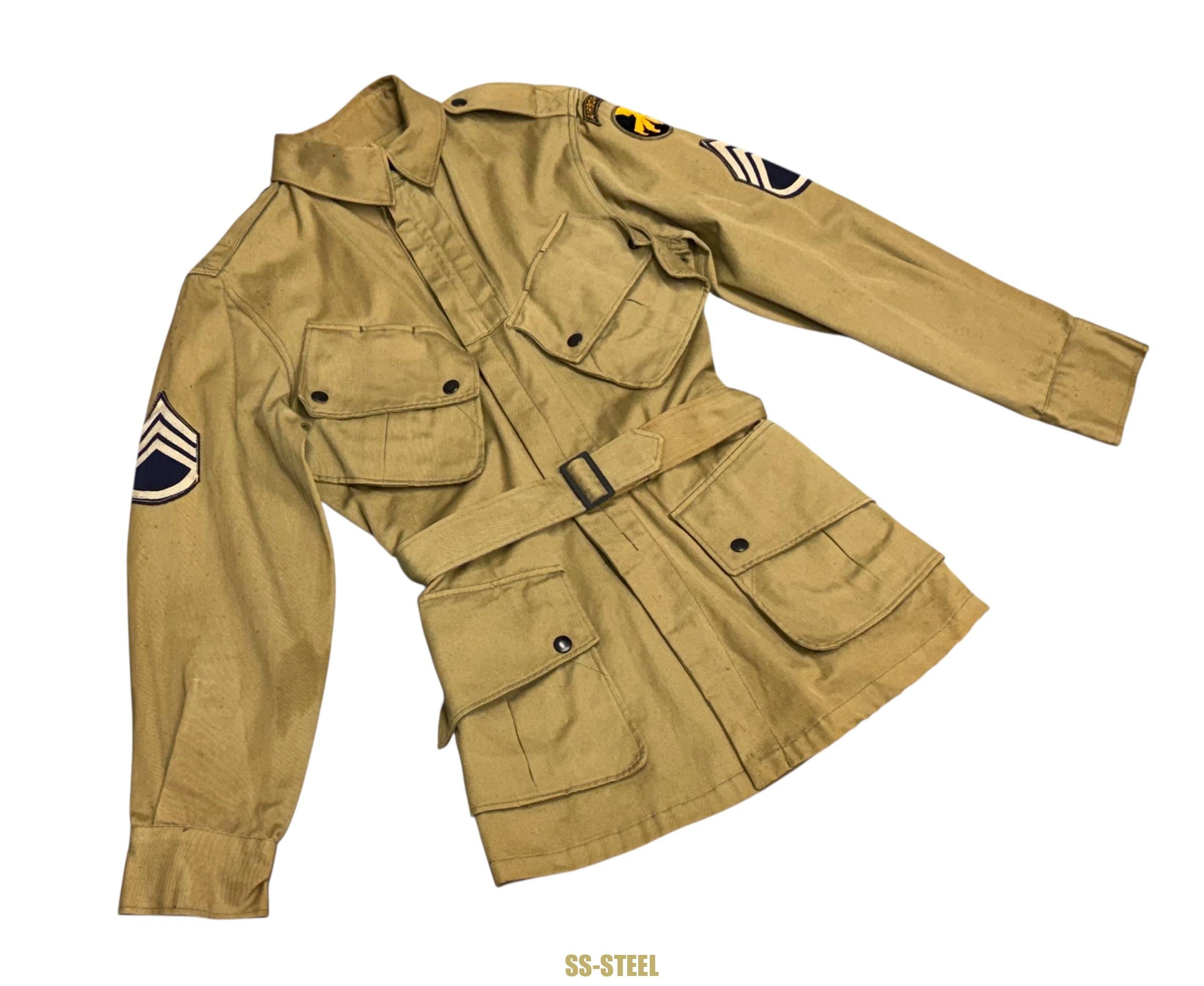 US 17th Airborne M42 Paratrooper Jump Jacket — image 4
