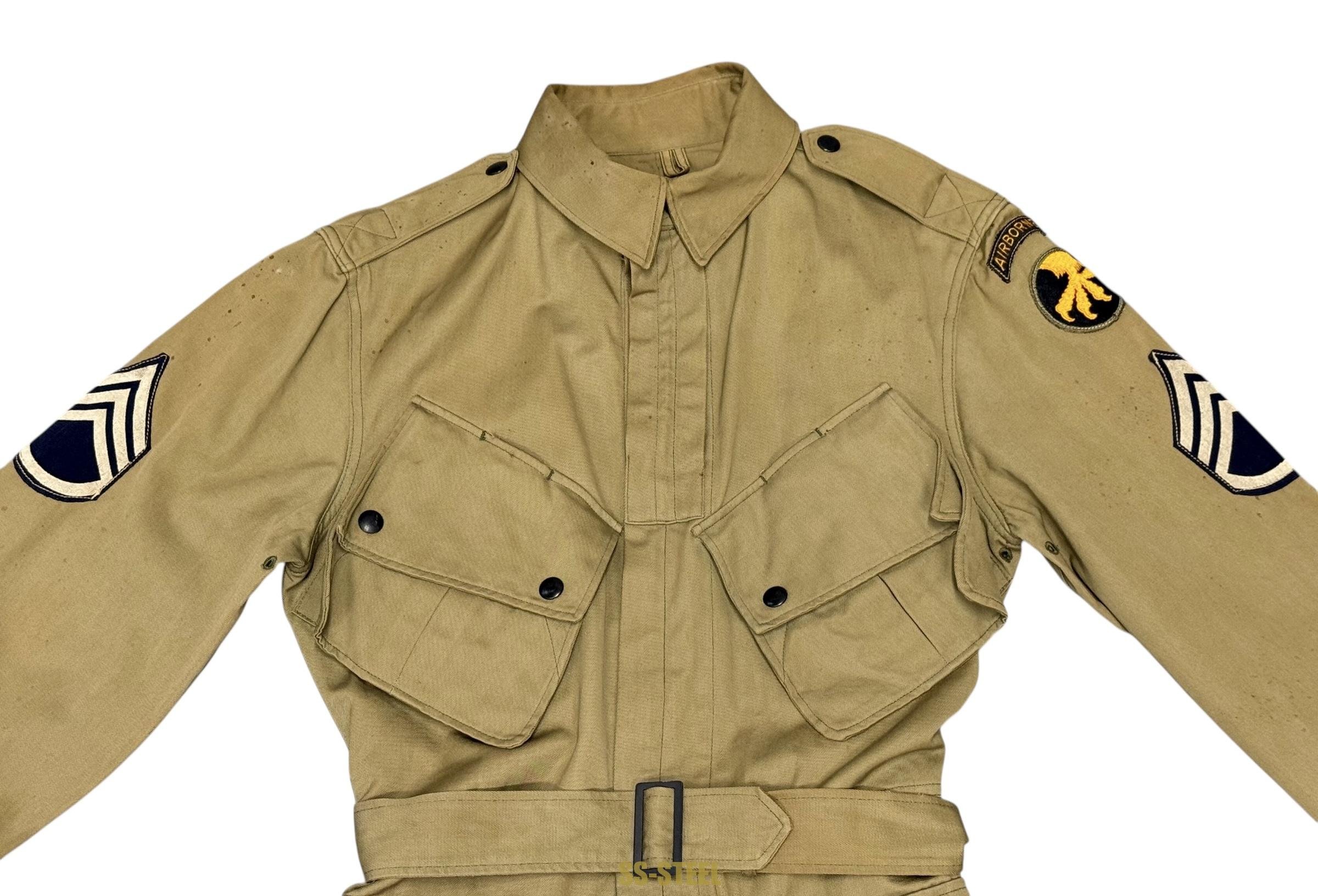 US 17th Airborne M42 Paratrooper Jump Jacket — image 6