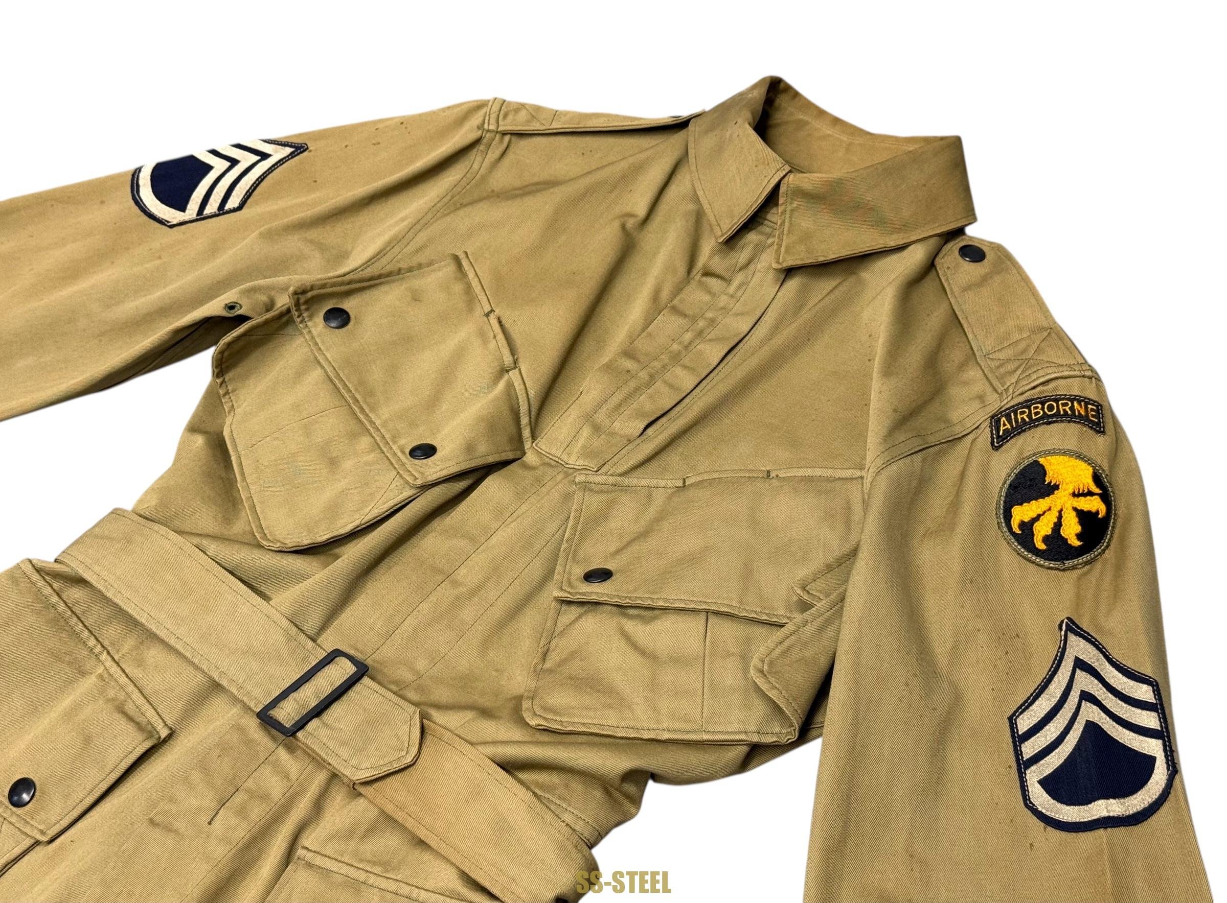 US 17th Airborne M42 Paratrooper Jump Jacket — image 7
