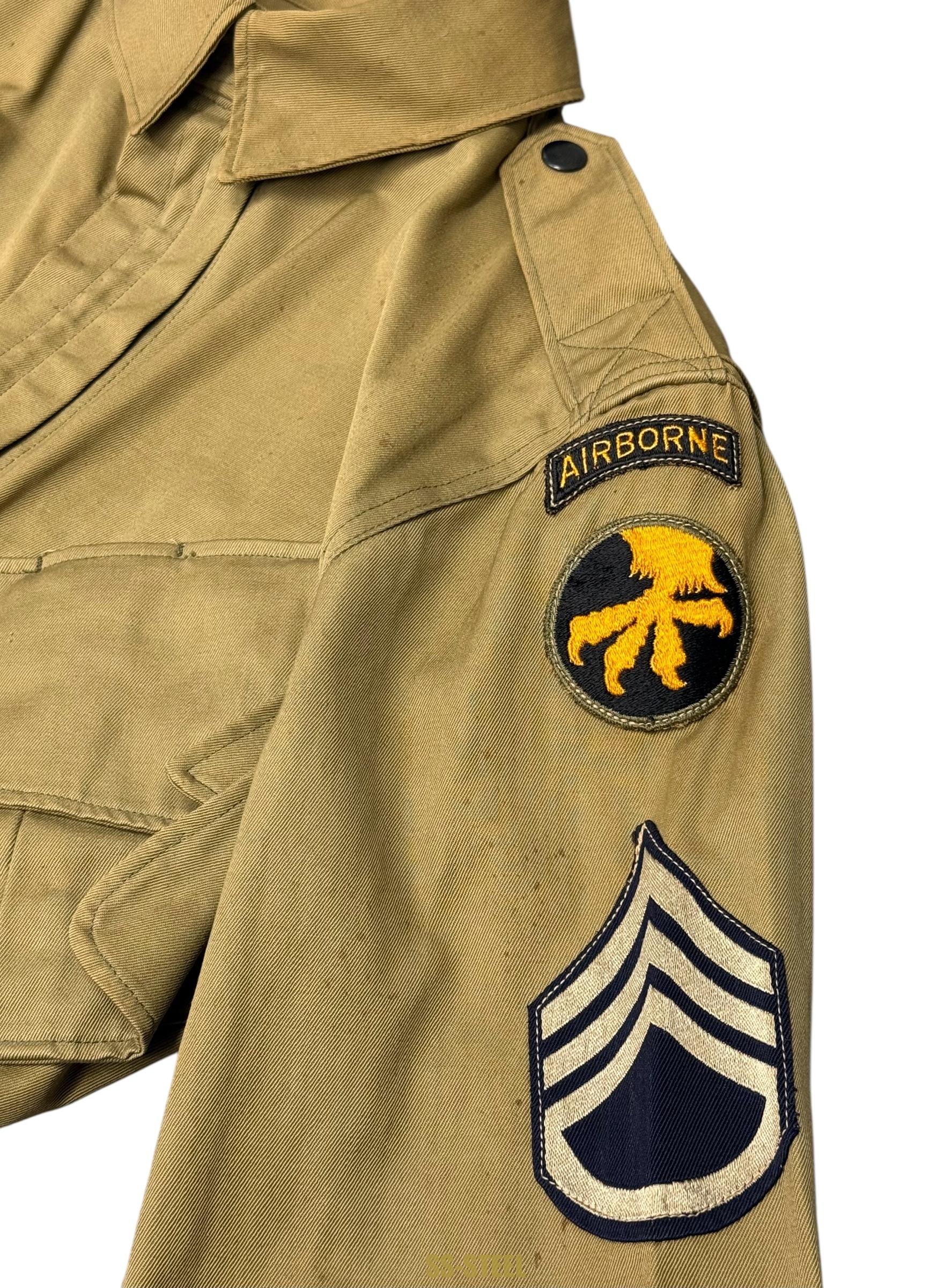 US 17th Airborne M42 Paratrooper Jump Jacket — image 8