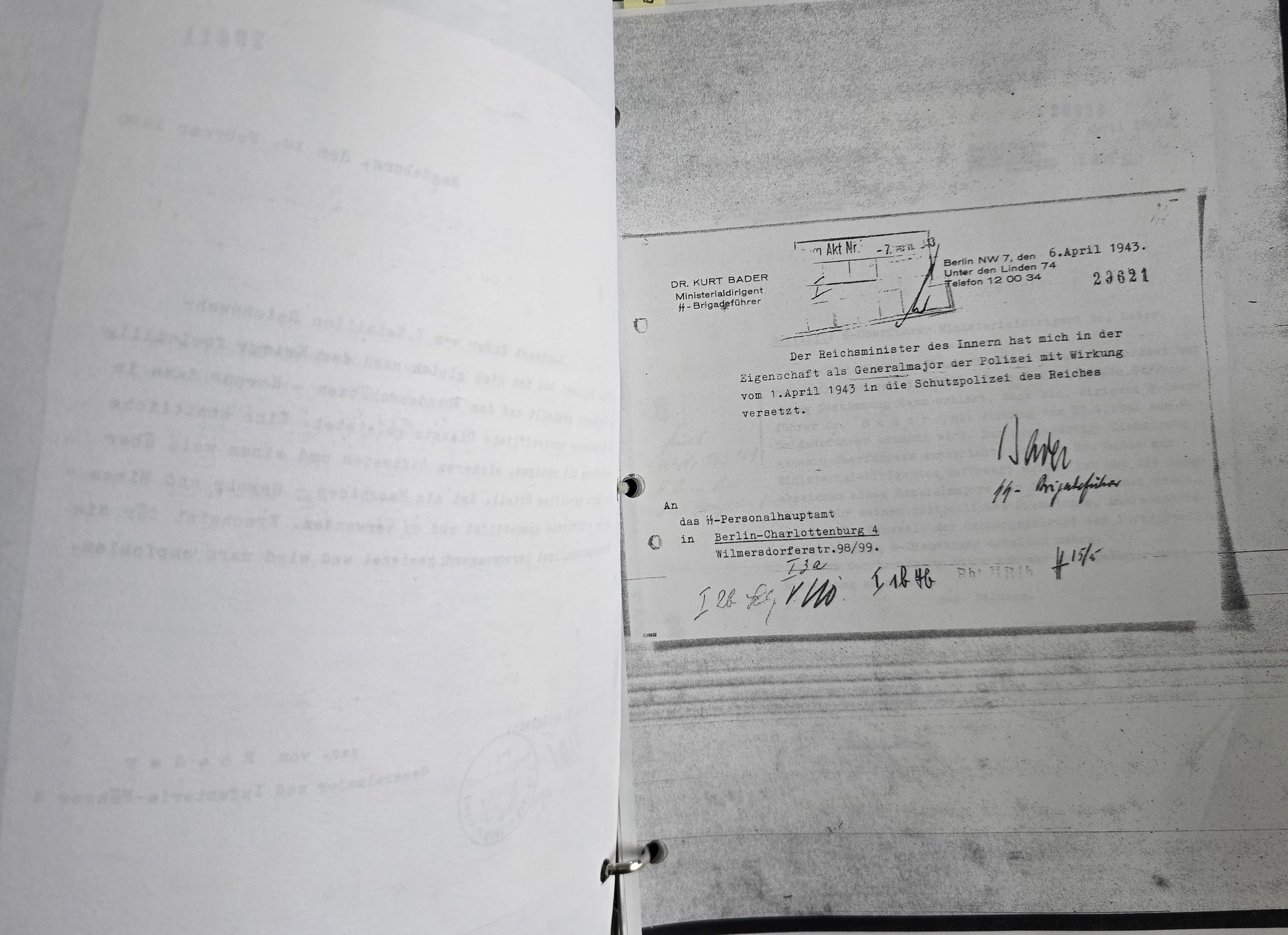 SS Honor Ring to an SS Brigadeführer — image 11