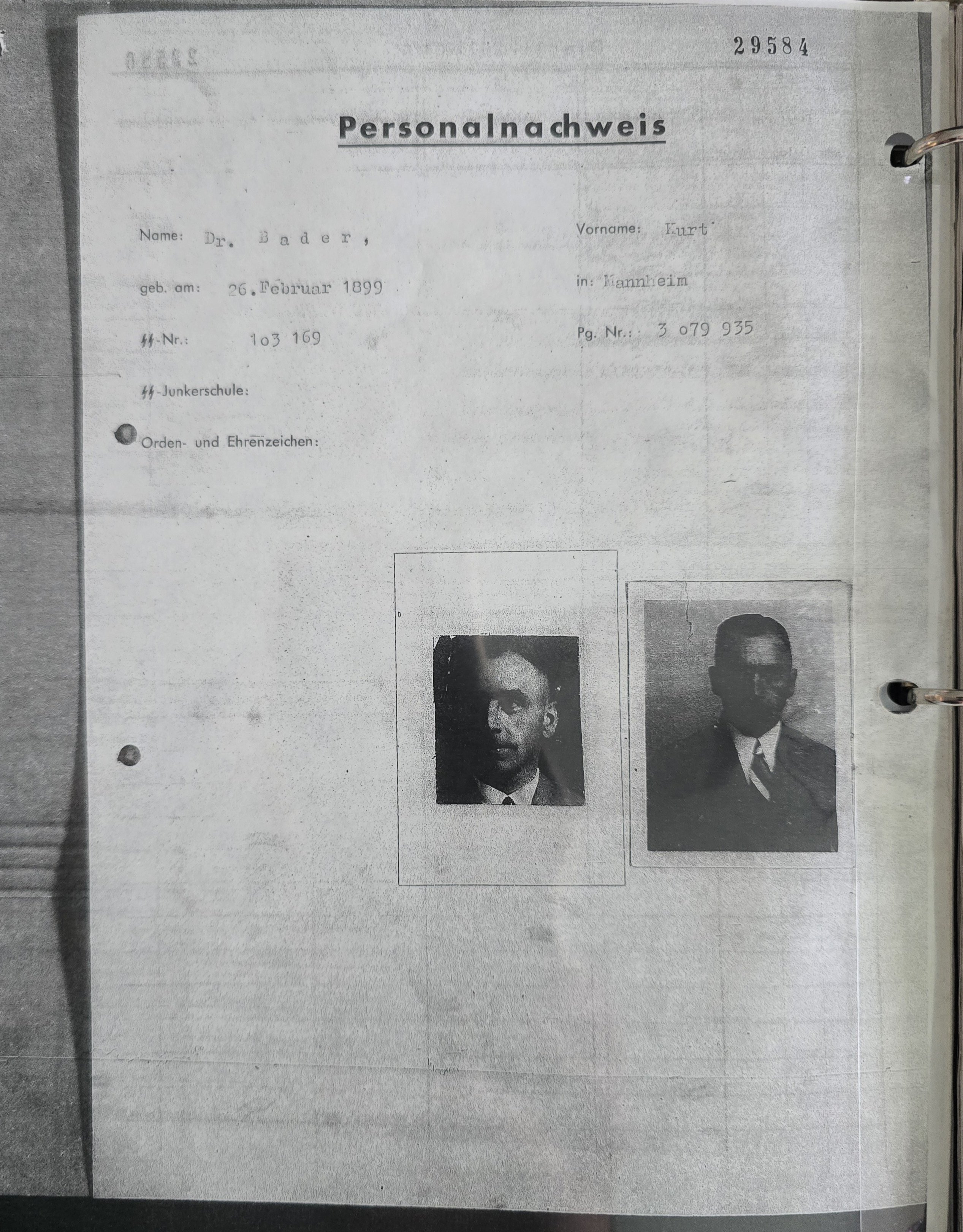 SS Honor Ring to an SS Brigadeführer — image 12