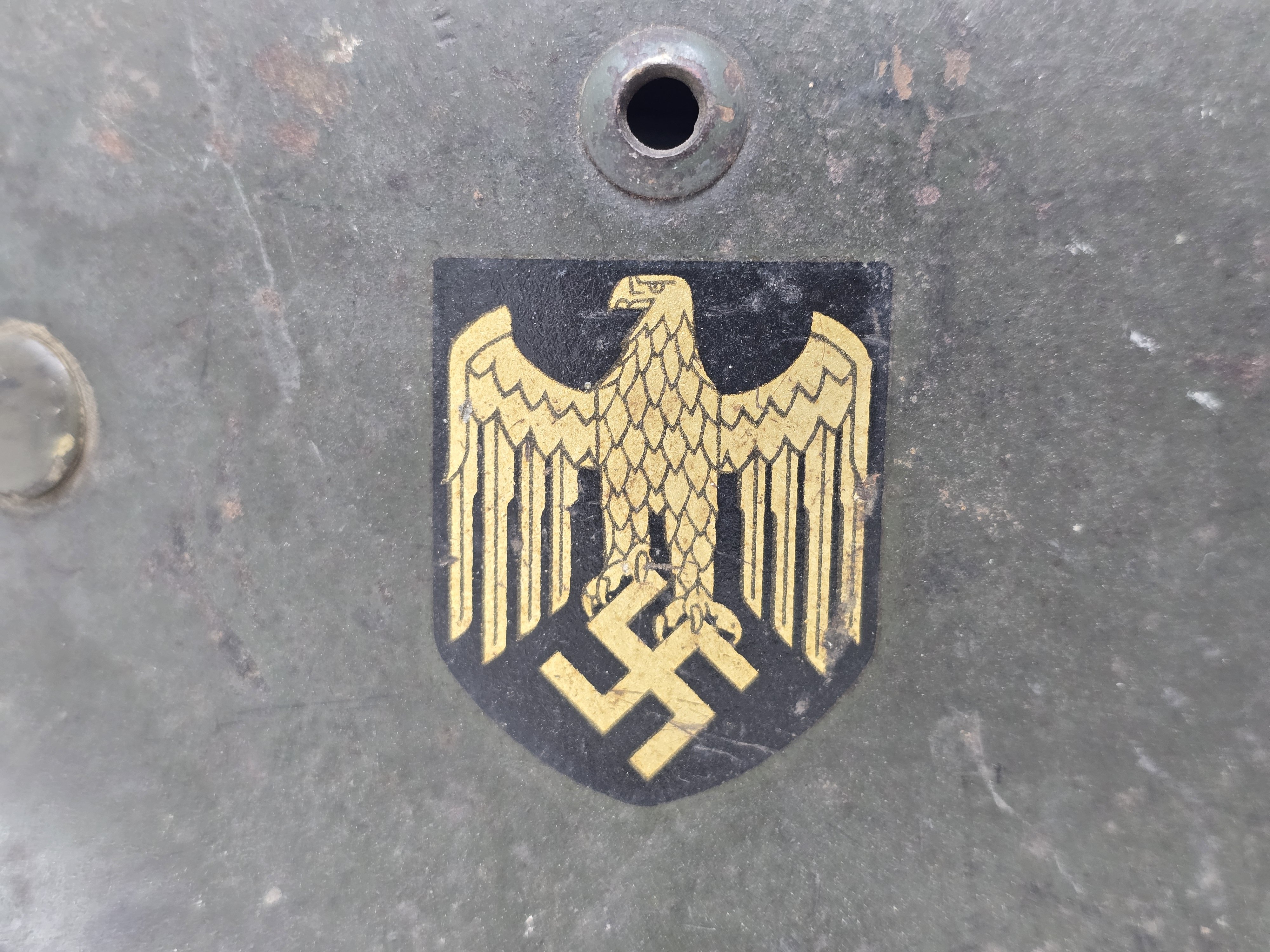 Heer Double Decal M35 Double Decal Helmet — image 8