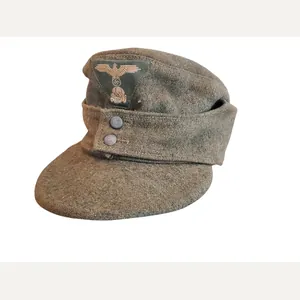 Service-Used Waffen-SS M43 Cap