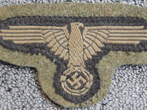 Waffen-SS Bevo Sleeve Eagle Cutoff