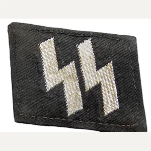 Uniform-Removed Waffen-SS Flatwire Runic Tab