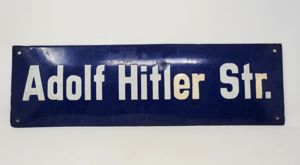 A.H. Street Sign, Building Mounted Type