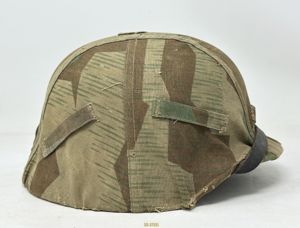 Splinter Camo Cover w/ Single Decal Heer Helmet