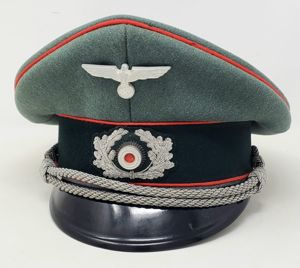Heer Artillery Officer's Visor Cap, Pekuro