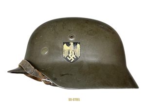 M35 Double Decal Heer Helmet Named