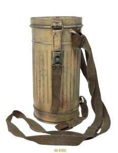 German Camo Gas Mask Named