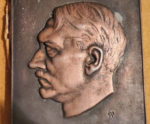 Cased, Original AH Presentation Plaque