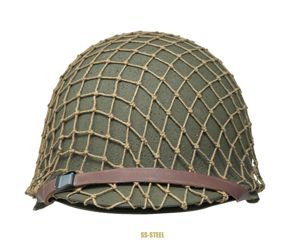 UNISSUED Netted US M1 Helmet