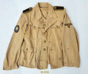Outstanding SS Gebirgsjäger NCO Sahariana Tunic