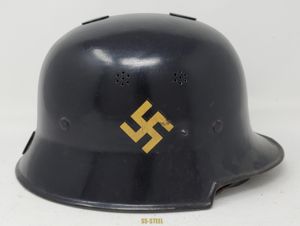 Rare, Early M34 Fire Police Helmet