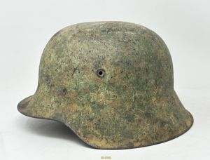 Heer Single Decal M42 Camo Helmet, Named