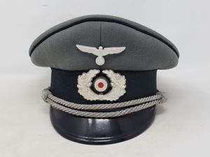 Fine Heer Pionier Officer's Visor Cap