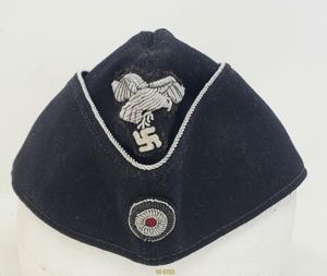 (p.b.)Luftwaffe Hermann Göring Officer Upgraded Schiffchen