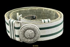 Heer Officer's Brocade Belt and Buckle