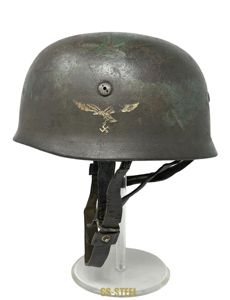 Luftwaffe Single Decal M38 Camo Paratrooper Helmet ET66