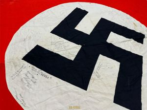 US Veteran Signed NSDAP Flag
