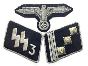 (m.w.)Stunning Set of ,,Der Führer” Tabs and Eagle