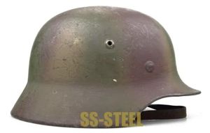 (w.p.)Outstanding Heer Pionier M35, Normandy Camouflage Helmet