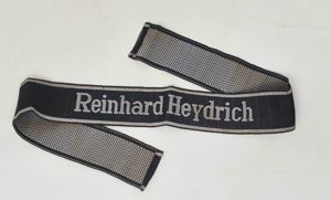 BeVo “Reinhard Heydrich” Cufftitle, Unissued
