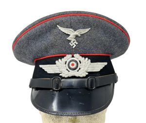 Luftwaffe Flak Visor Unit marked Vet bring back